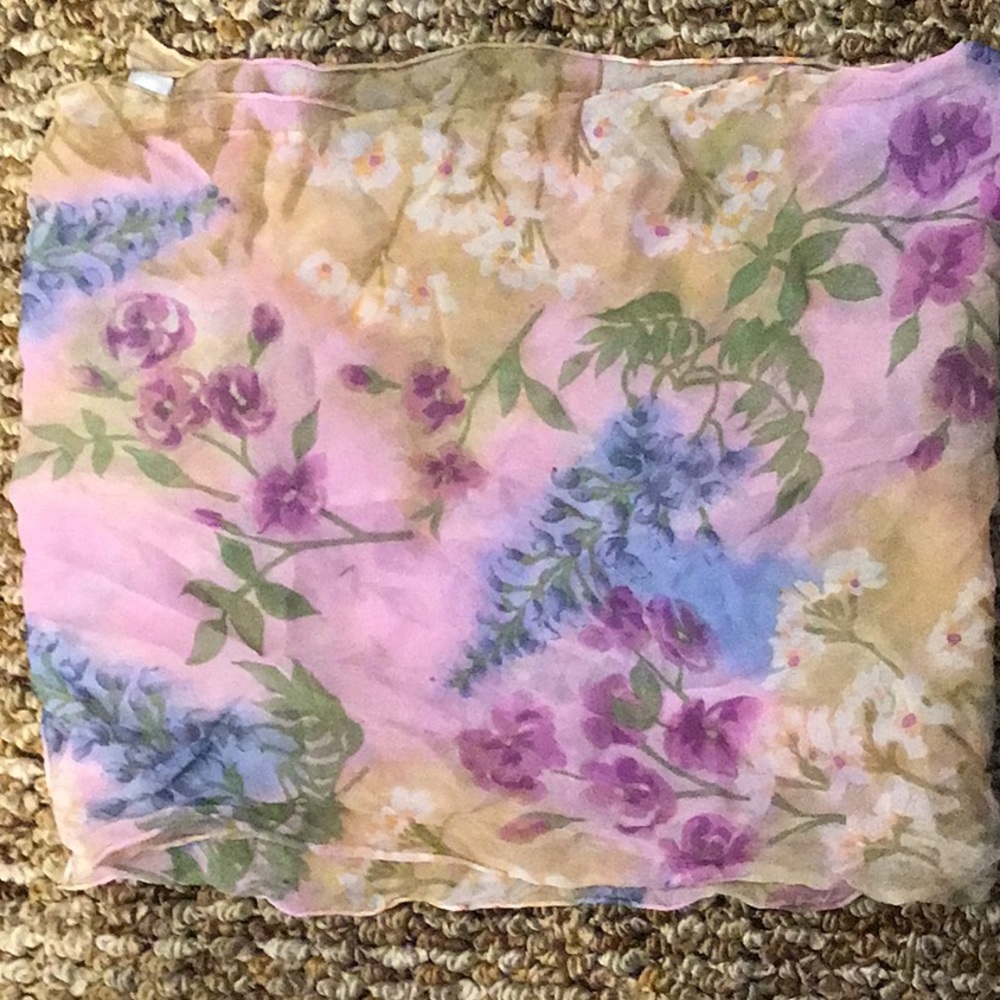Vintage silk scarf